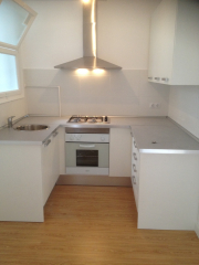 Mobiliario cocina en U. Reforma Integral Sarria. Barcelona