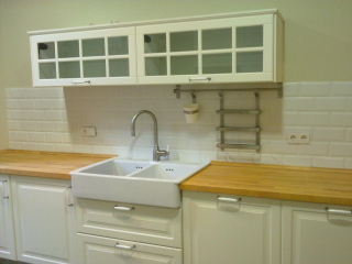 Cocina de IKEA en reforma piso barrio Gótic, Barcelona