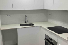 Cocina minimalista. Septimania, Gràcia. Barcelona