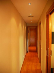Parquet oscuro. Maragall, Guinardó. Barcelona