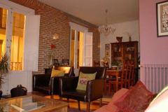 Rehabilitación para dejar ladrillo visto.